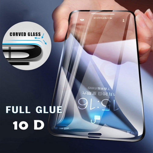 Full Cover Tempered Glass For iPhone XS Max XR X 8 7 8P 6 6S Plus 11 Pro Screen Protector Luxury Film Glass 10D Curved 10pcs/lot